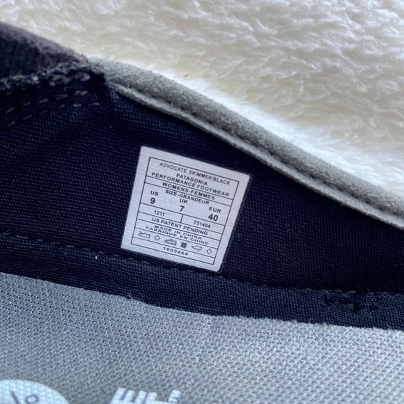 BNWOT Patagonia Women's Advocate Skimmer, 9, Black - Picture 4 of 4